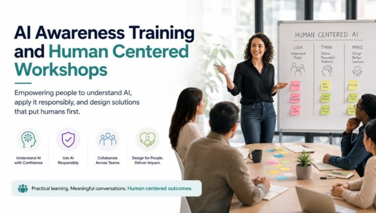 AI Awareness, Training & Human-Centered Workshops